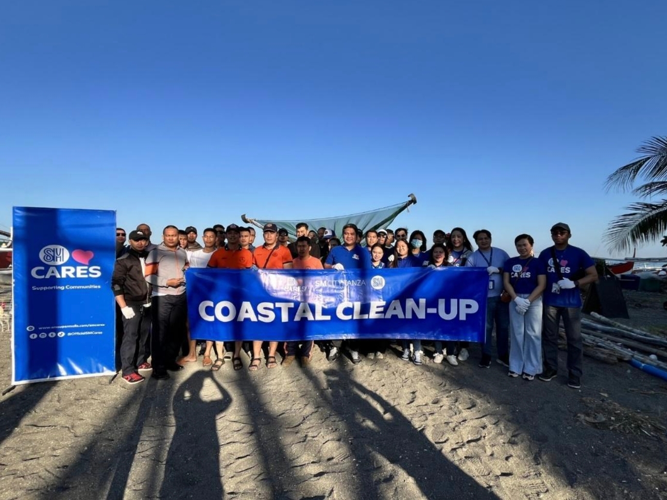 Volunteers from SM City Tanza take part in a coastal cleanup and waste segregation activity in observance of World Water Day, turning community action into a hands-on lesson on protecting shorelines and keeping waste out of the sea.