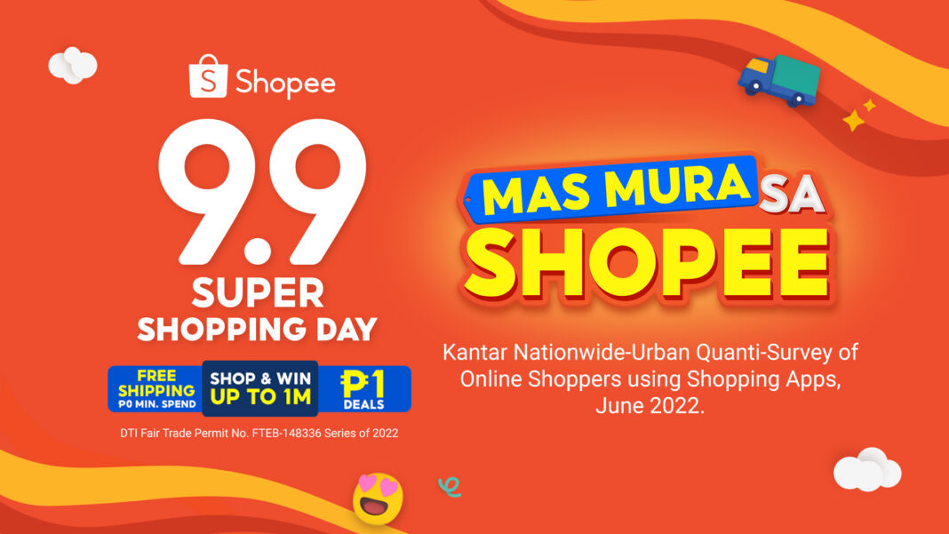Look forward to a more rewarding and exciting shopping experience this 9.9 with ₱1 deals, free shipping with no minimum spend, and an all-new game, 9.9 ShopeePay Shop & Win up to ₱1 million!