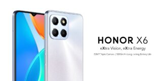 The HONOR X6 is equipped with an expandable storage up to 1TB , 5000 mAh battery, and a 50MP main camera