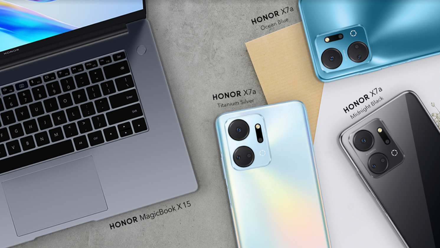 On February 22, the brand is excited to launch the HONOR X7a and the first-ever laptop product for the year, the HONOR MagicBook X Series.