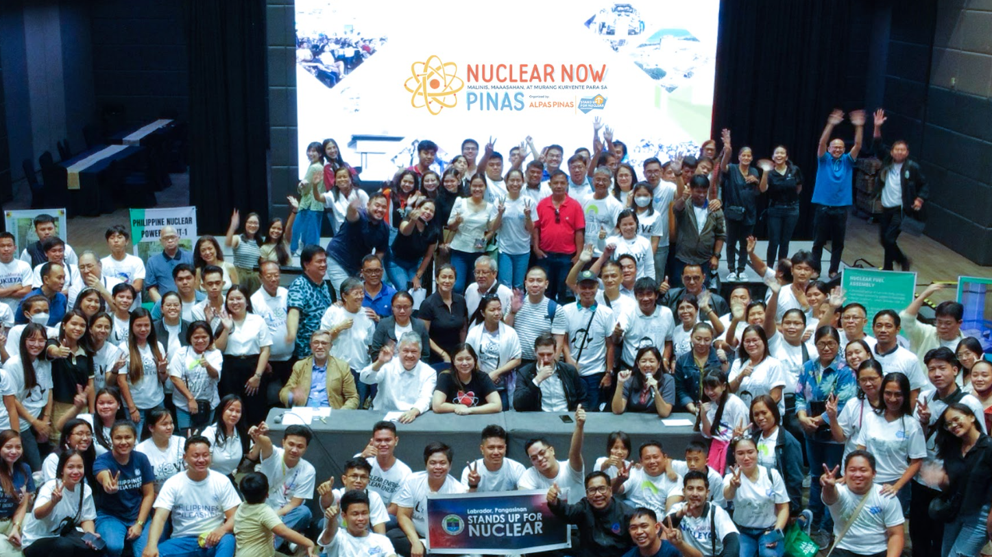 Alpas Pinas, together with energy experts reinforce the need for nuclear power in PH