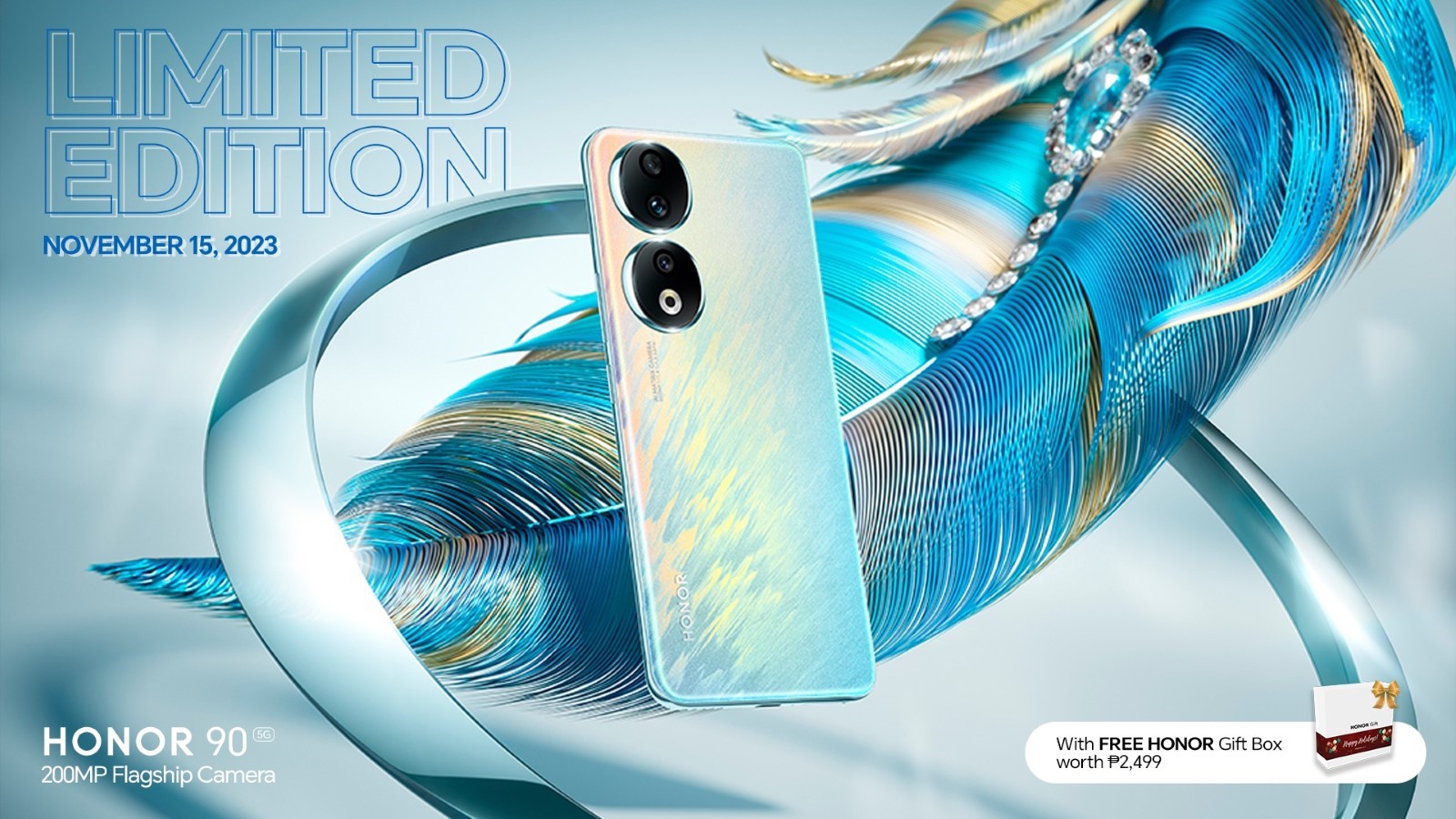 Due to insistent public demand, HONOR is finally bringing the Peacock Blue HONOR 90 5G in the Philippines but for a limited time only!