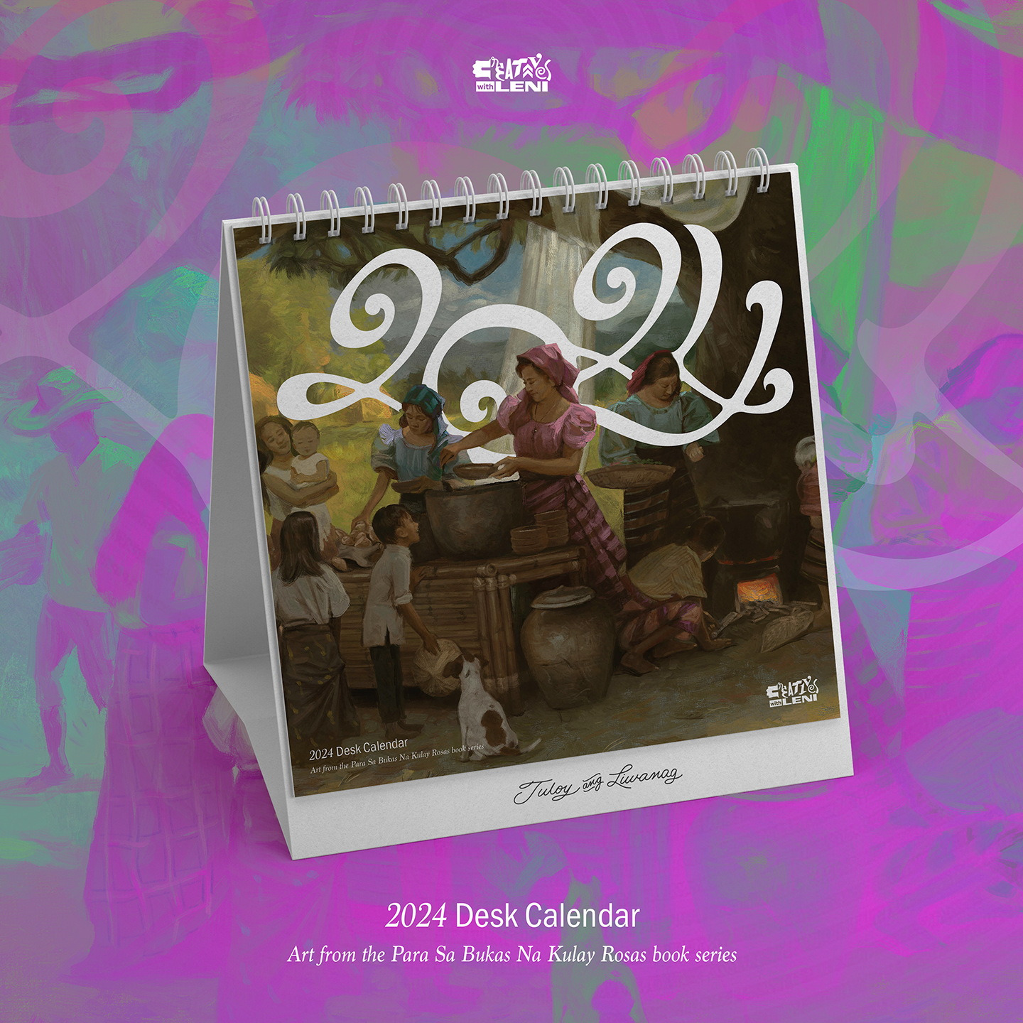 ARTISTRY GALORE IN 2024: CWL unveils 2024 desk calendar featuring Pinoy artworks