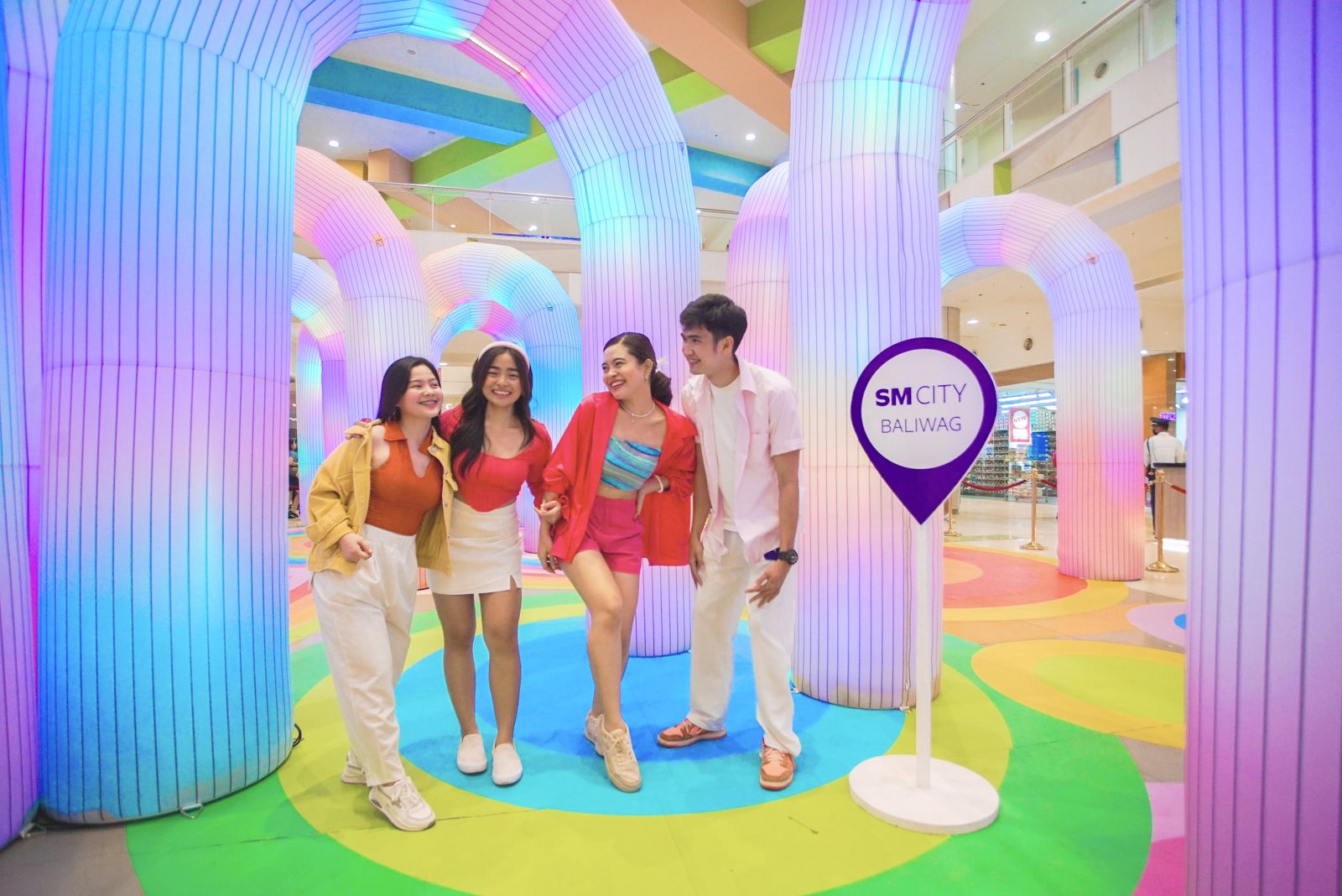 SM City Baliwag hopes to bring mallgoers delight while shopping as the mall introduces Rainbow City, its latest indoor attraction located at the Mall Atrium.