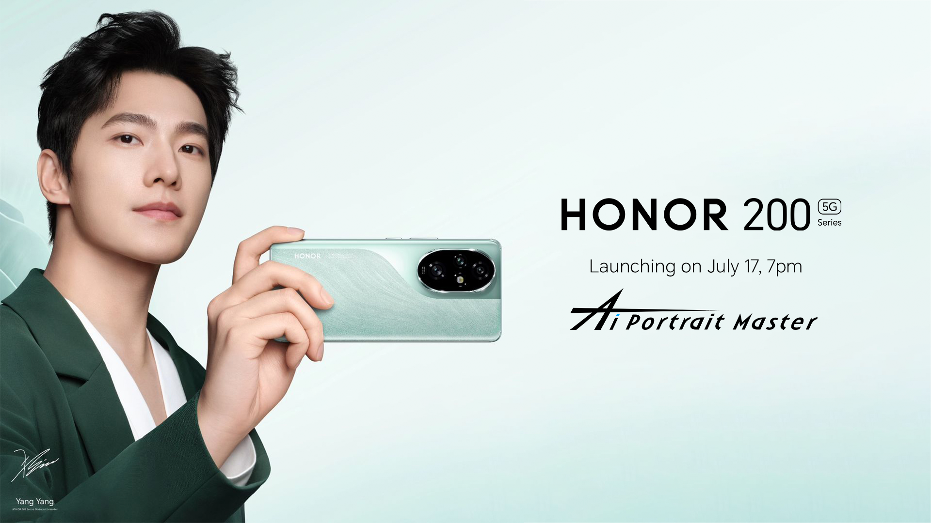 Catch the launch of the AI Portrait Master on Facebook on July 17 and get a chance to win your own HONOR 200!