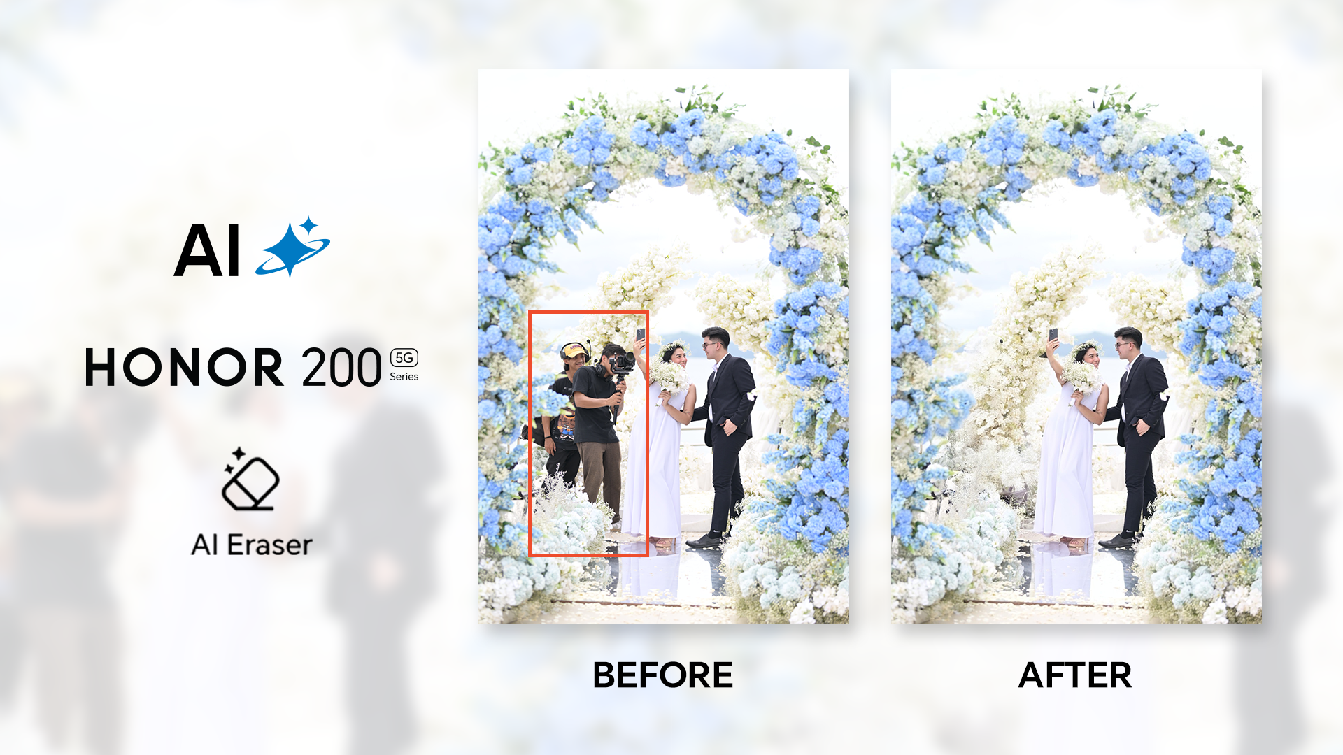 Enjoy the AI Portrait Master HONOR 200 with the newest update that can enhance and fix photos in just one tap!